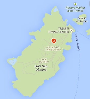 Mappa San Domino